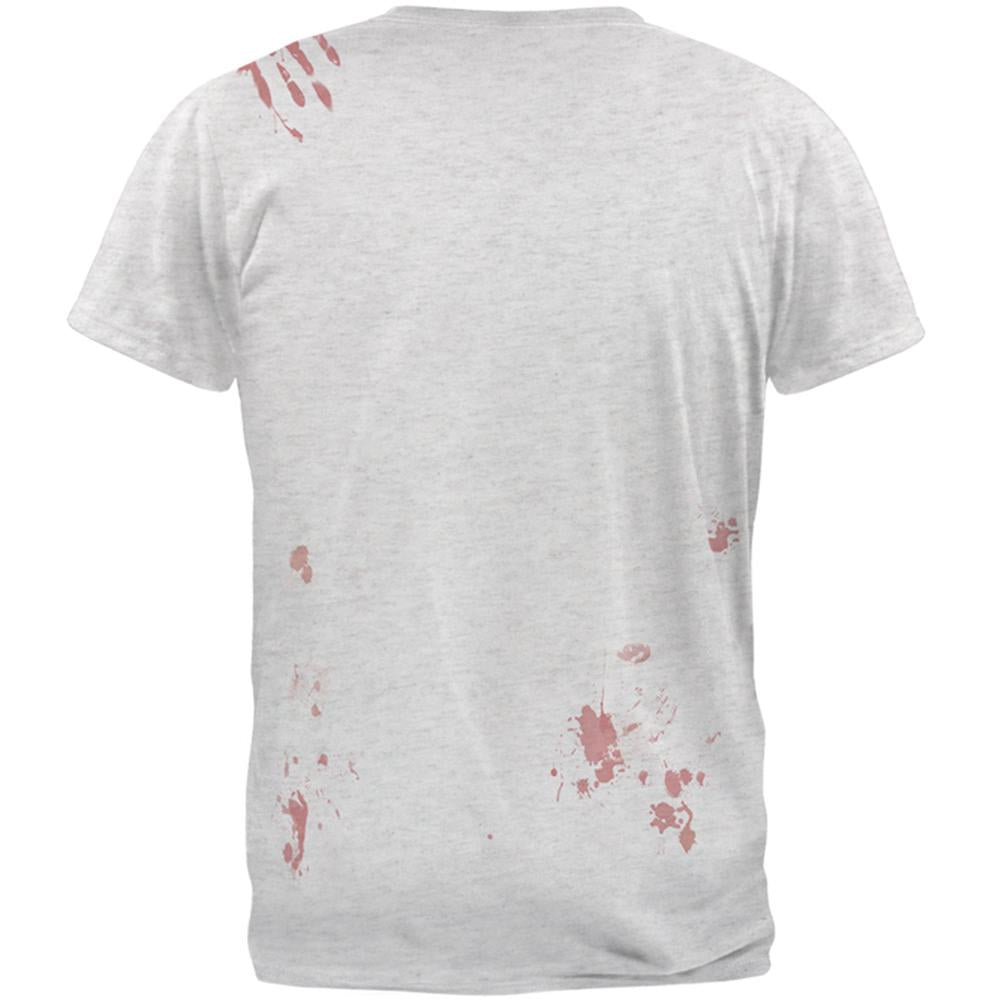 Halloween Blood Splatter Mens T Shirt Men's T-Shirts Old Glory   