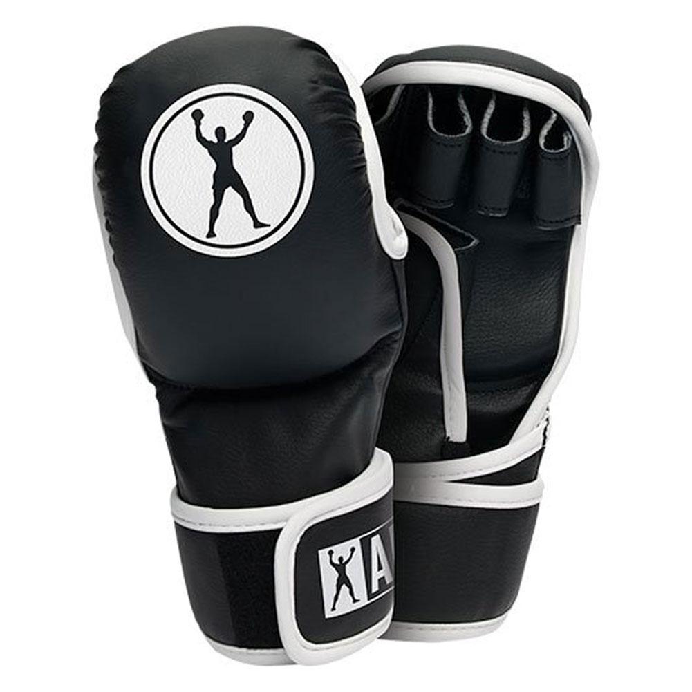 Muhammad Ali - Boxer Circle Outline Classic Sparring Gloves Boxing Gloves Muhammad Ali LXL Black 