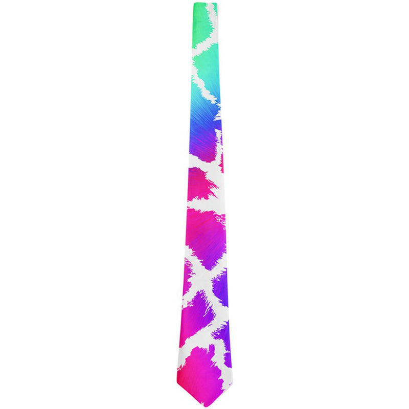 Show Your Colors Spots Gay Pride Rainbow All Over Neck Tie Ties Old Glory   