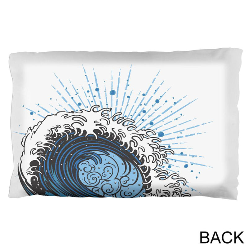 Summer Asian Wave Japanese Tsunami Pillow Case Pillowcases Old Glory   