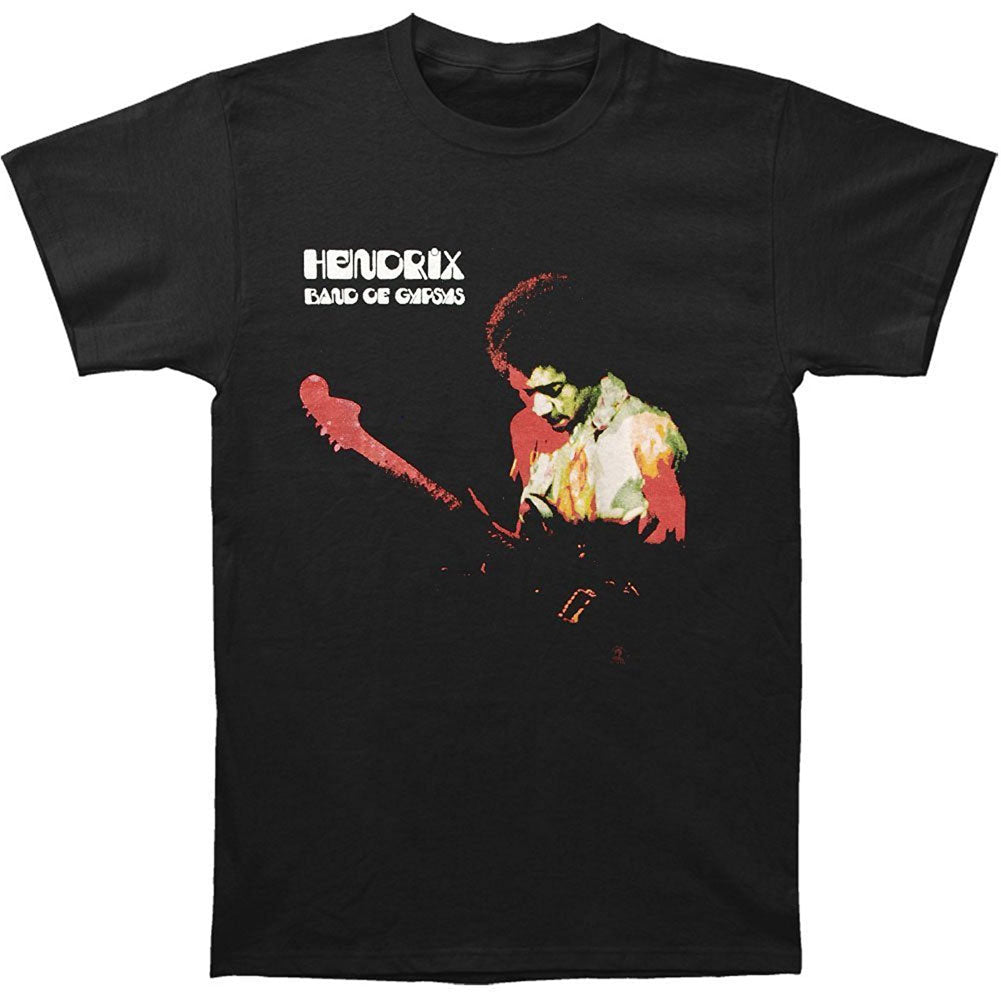 Jimi Hendrix - Band of Gypsys Mens T Shirt Men's T-Shirts Jimi Hendrix   