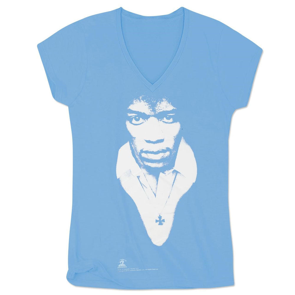 Jimi Hendrix - Experience Hendrix 2016 Monotone Juniors T Shirt Juniors T-Shirts Jimi Hendrix   