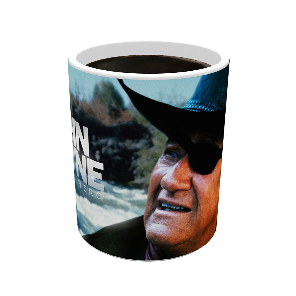 John Wayne - Classic Hero Morphing Coffee Mug Coffee Mugs John Wayne   