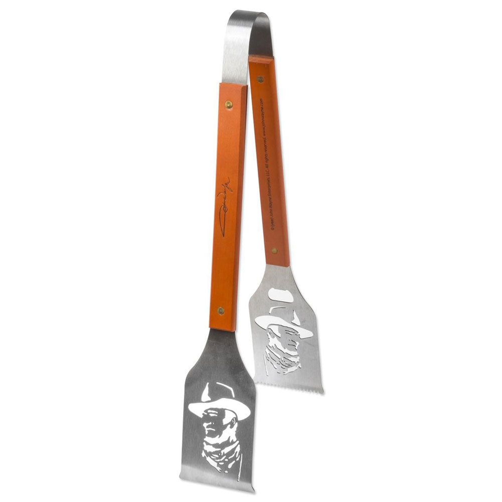 John Wayne - Headshot Silhouette Grill Tongs Grill Sets John Wayne   