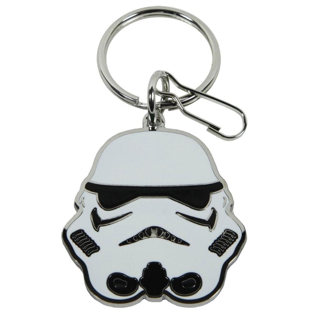 Star Wars - Stormtrooper Enamel Keychain Keychains Old Glory OS White 