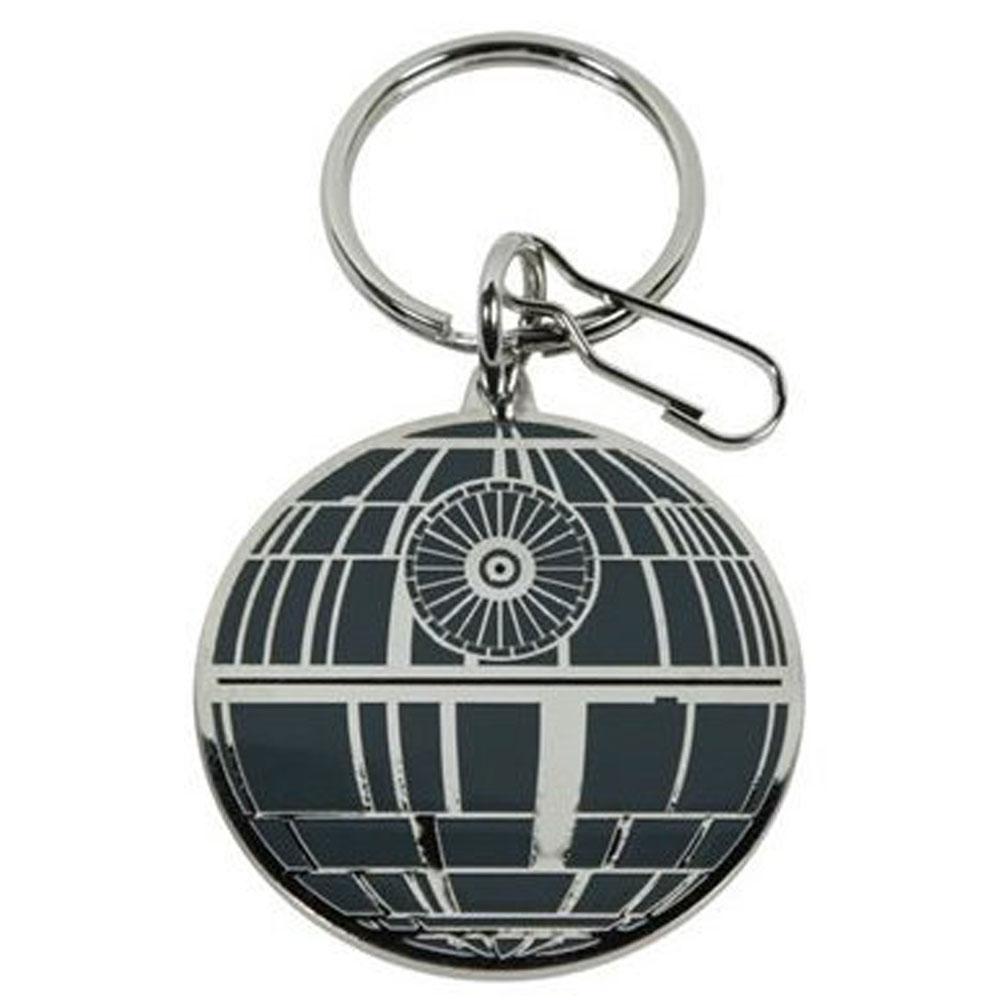 Star Wars - Death Star Enamel Keychain Keychains Old Glory OS Multi 