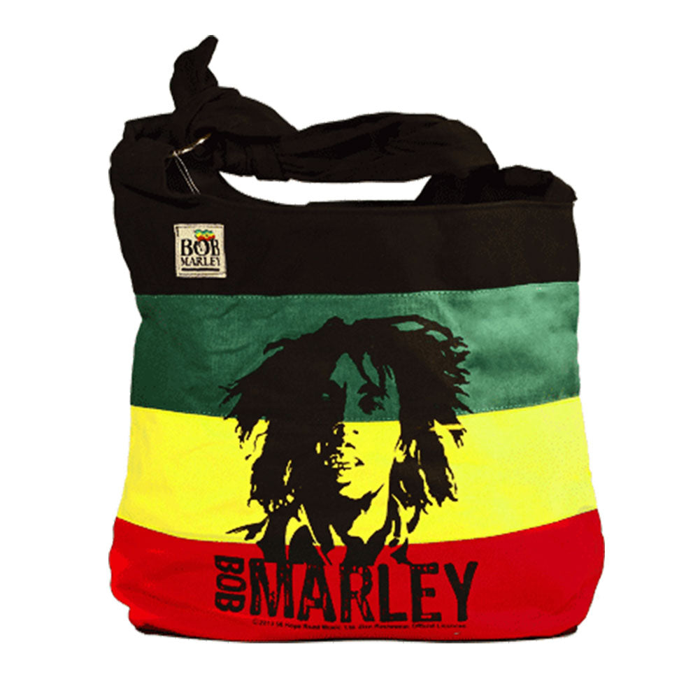 Bob Marley - Rasta Face Beach Towel Beach Towels Zion OS Black 