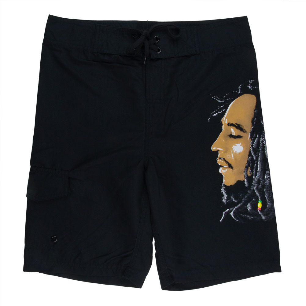 Bob Marley - Profile Board Shorts Men's Swim Trunks & Board Shorts Bob Marley   