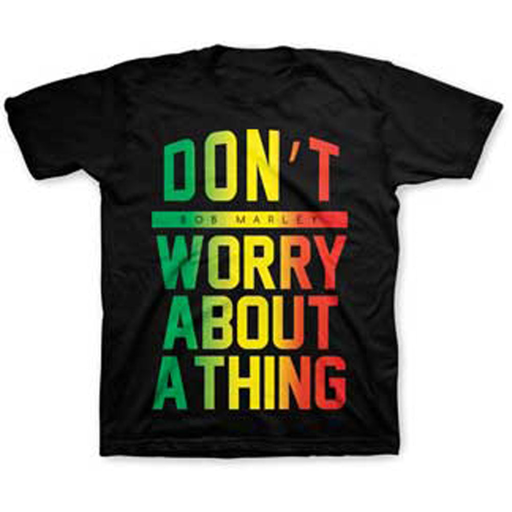 Bob Marley - Don't Worry Toddler T Shirt Toddler T-Shirts Bob Marley   