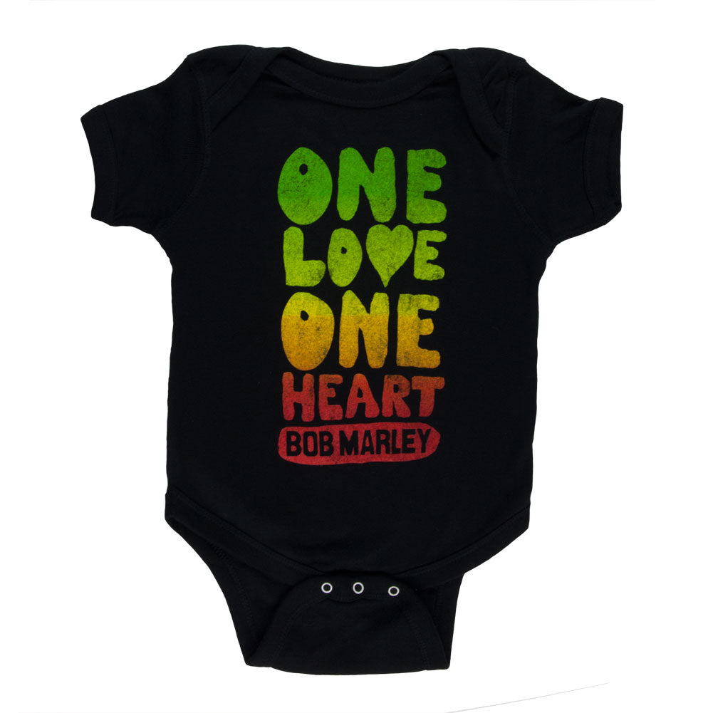 Bob Marley - One Love One Heart Baby One Piece Baby One Piece Bob Marley   