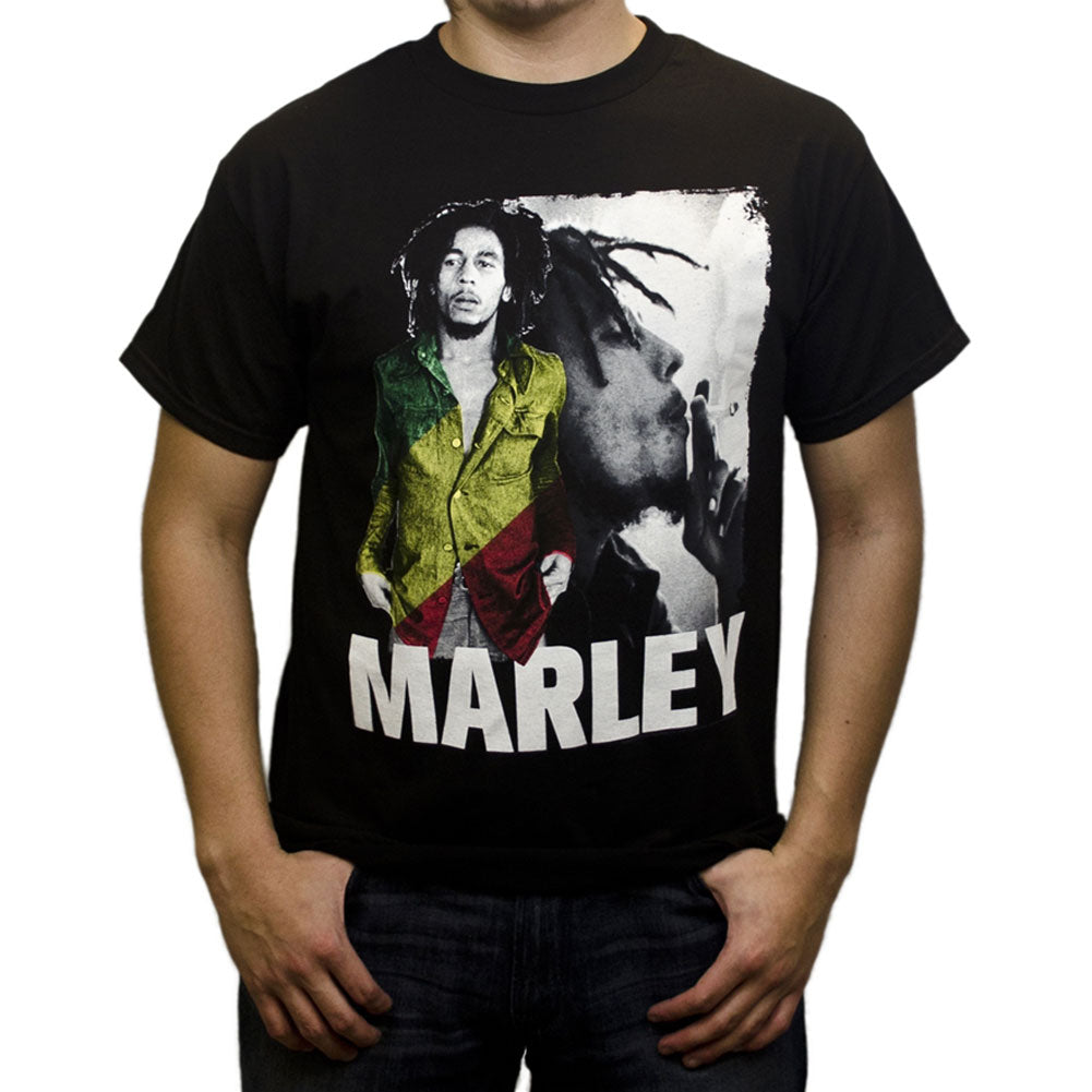 Bob Marley - Rasta Bob Mens T Shirt Men's T-Shirts Bob Marley   