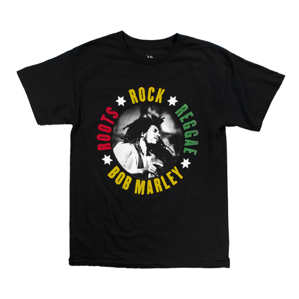 Bob Marley - Roots Rock Reggae Mens T Shirt Men's T-Shirts Bob Marley   