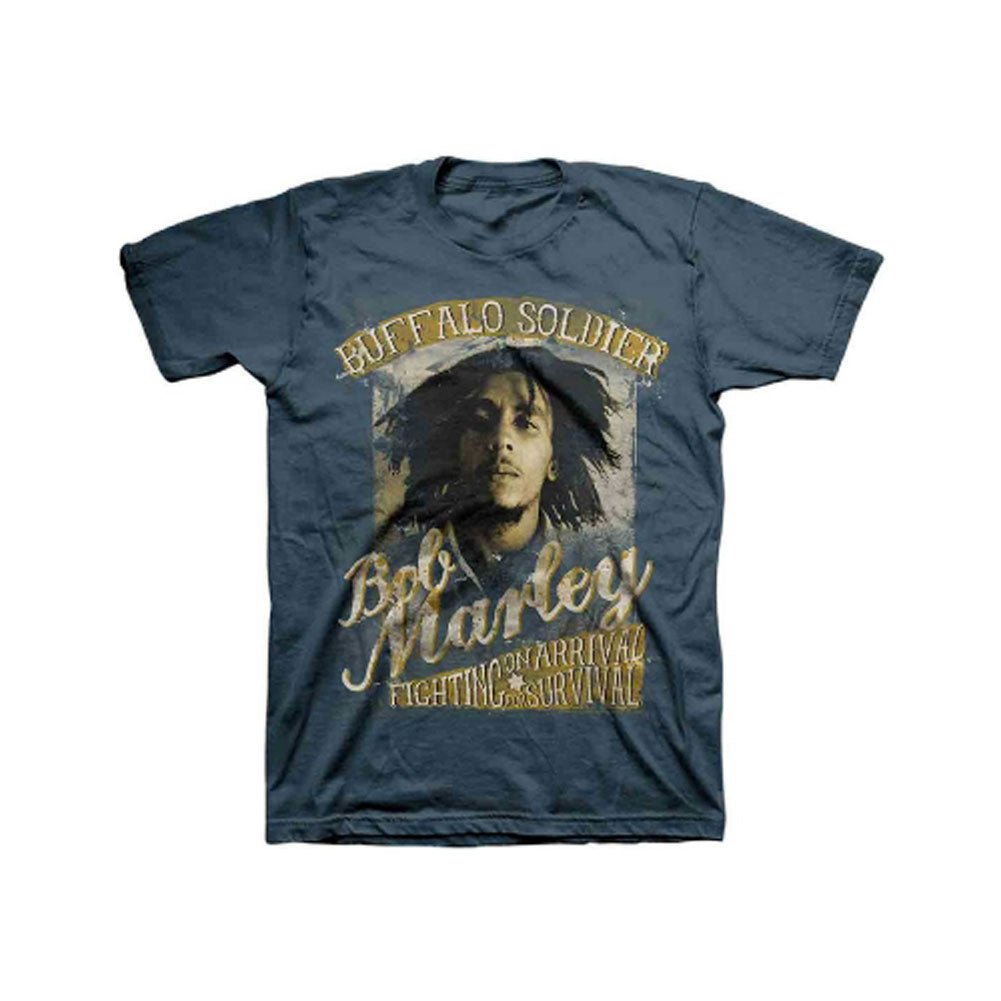 Bob Marley - Buffalo Soldier Mens Premium T Shirt Men's T-Shirts Bob Marley   