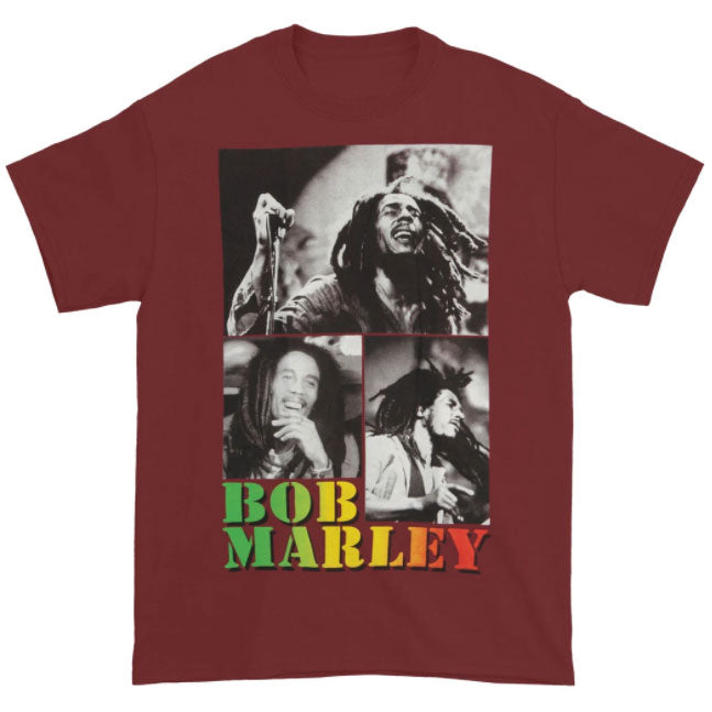 Bob Marley - Collage Mens T Shirt Men's T-Shirts Bob Marley   