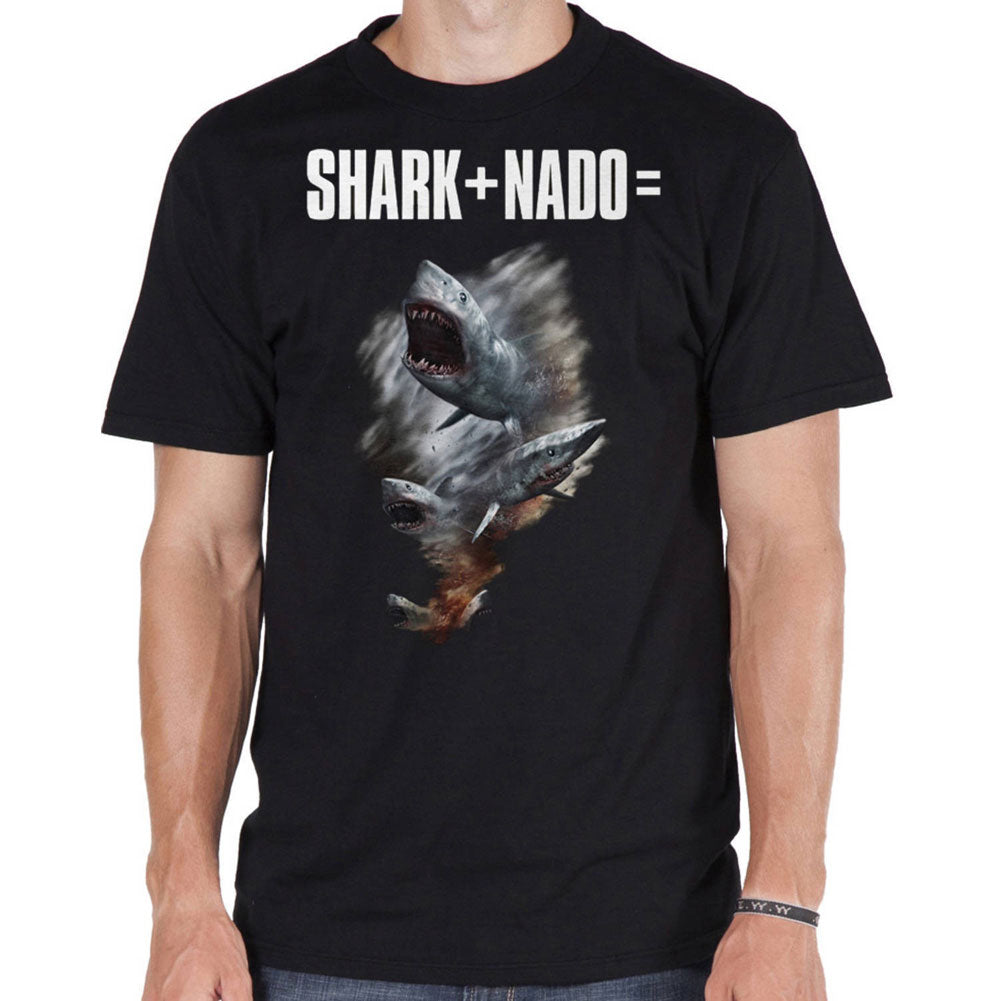 Sharknado - Equation Mens T-Shirt Men's T-Shirts Sharknado   