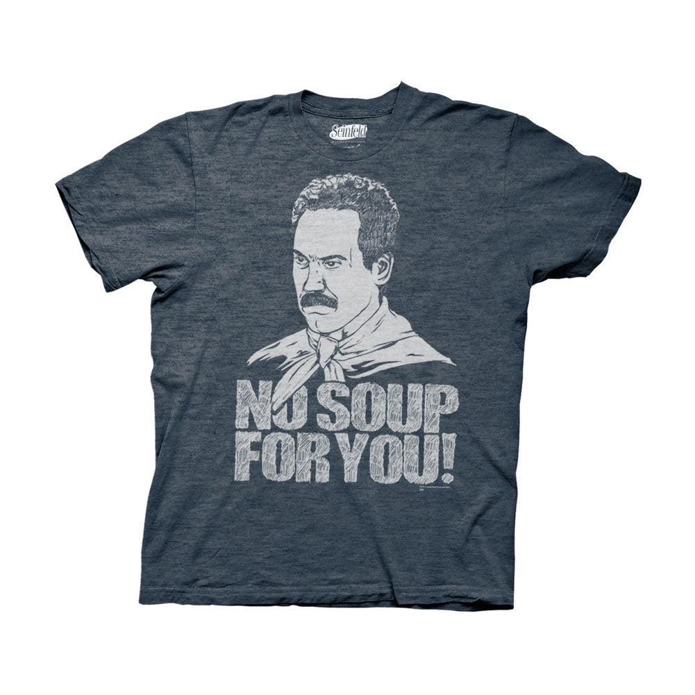 Seinfeld - No Soup For You Soft Mens T Shirt Men's T-Shirts Seinfeld   