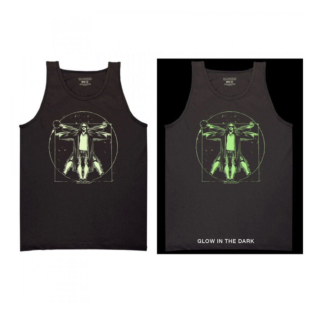 The Big Lebowski - Glow In The Dark Mens Tank Top Men's Tank Tops The Big Lebowski   