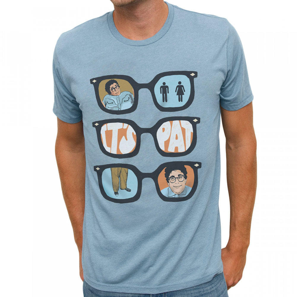 Saturday Night Live - Pat Sunglasses Mens T Shirt Men's T-Shirts Saturday Night Live   