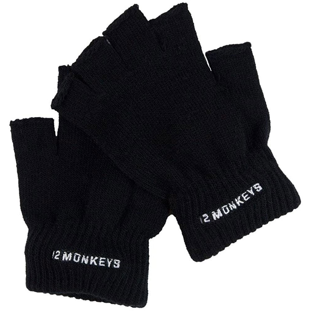 12 Monkeys - Logo Fingerless Gloves Gloves 12 Monkeys   