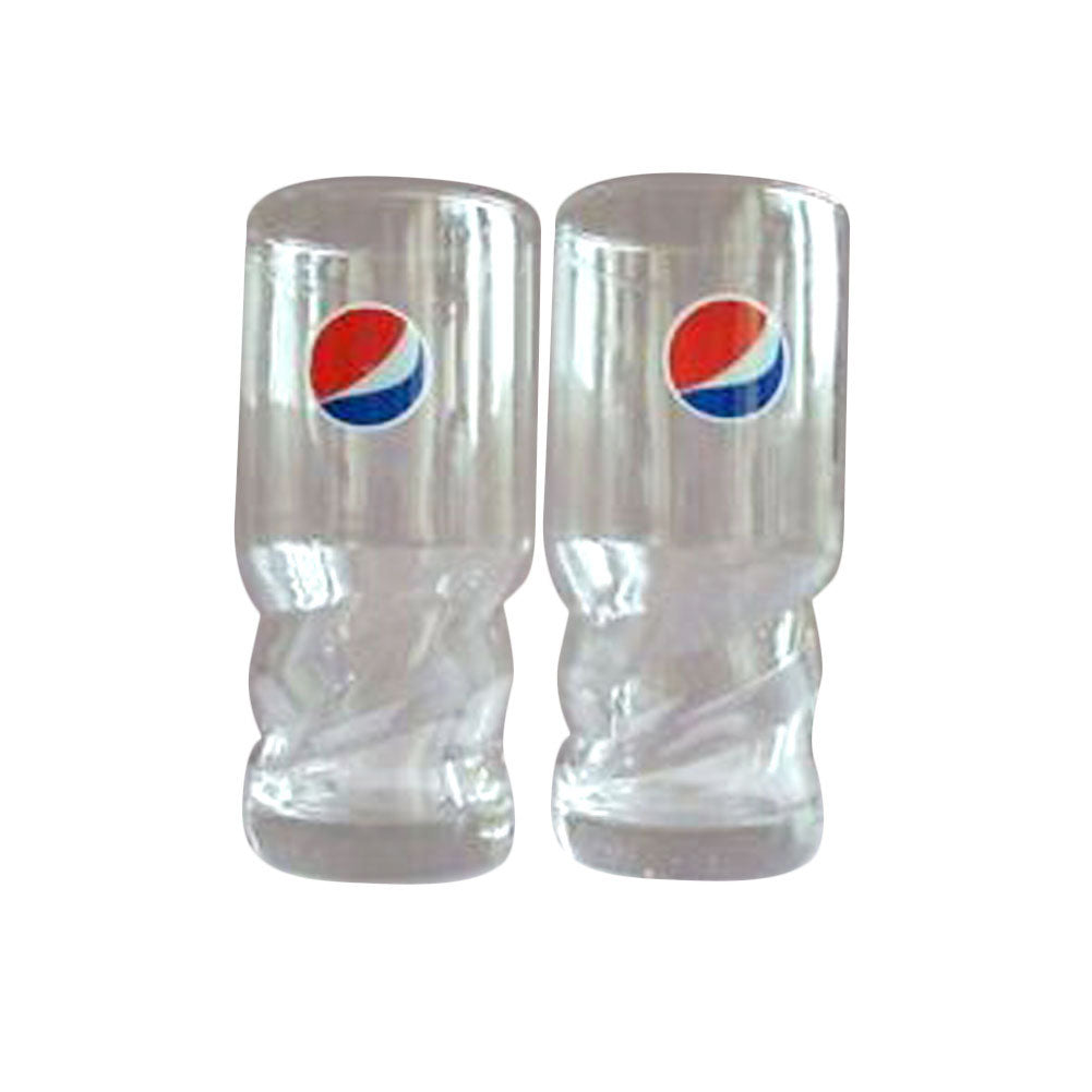 Pepsi - Logo Set of Two 16 Oz Glasses Pint Glasses Pepsi   