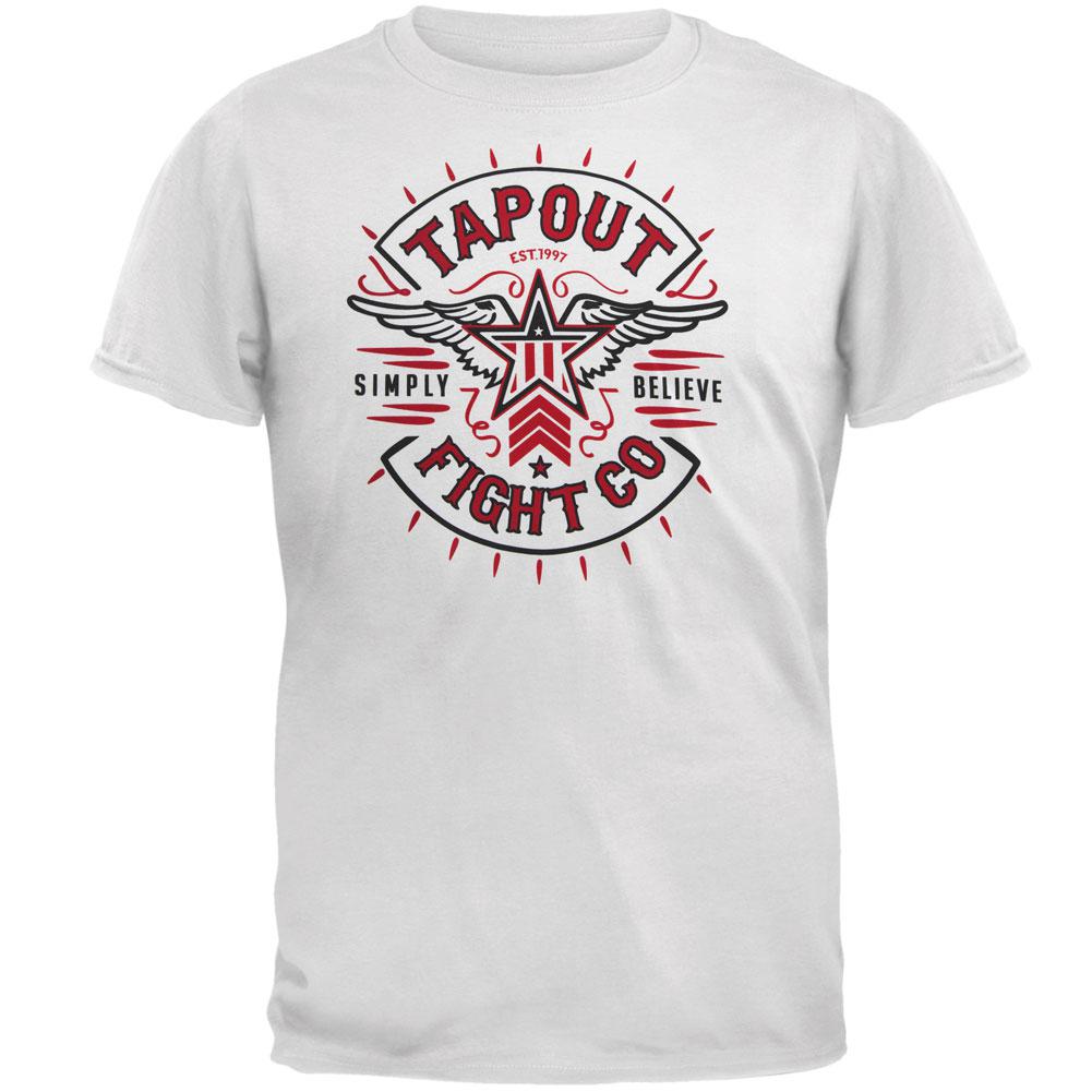 Tapout - Soaring Mens T-Shirt Men's T-Shirts TapouT SM White 