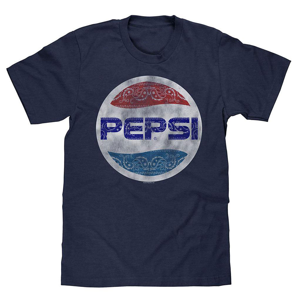 Pepsi - Paisley Mens T Shirt Men's T-Shirts Pepsi   