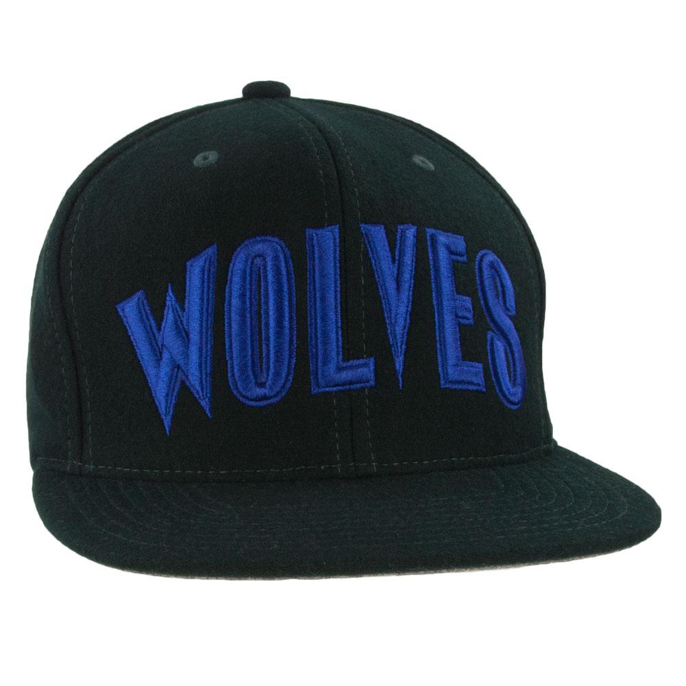 Minnesota Timberwolves - Melton Proper Snapback Cap Adjustable Baseball Caps Minnesota Timberwolves OS Multi 