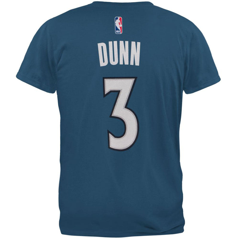 Minnesota Timberwolves - Kris Dunn Name And Number Road Mens T Shirt Men's T-Shirts Minnesota Timberwolves   