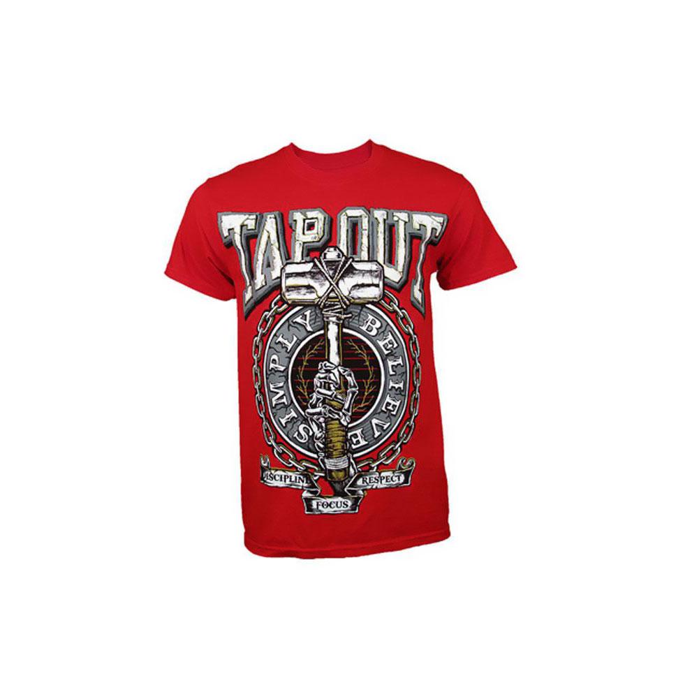 Tapout - New Hammer Mens T Shirt Men's T-Shirts TapouT LG Red 
