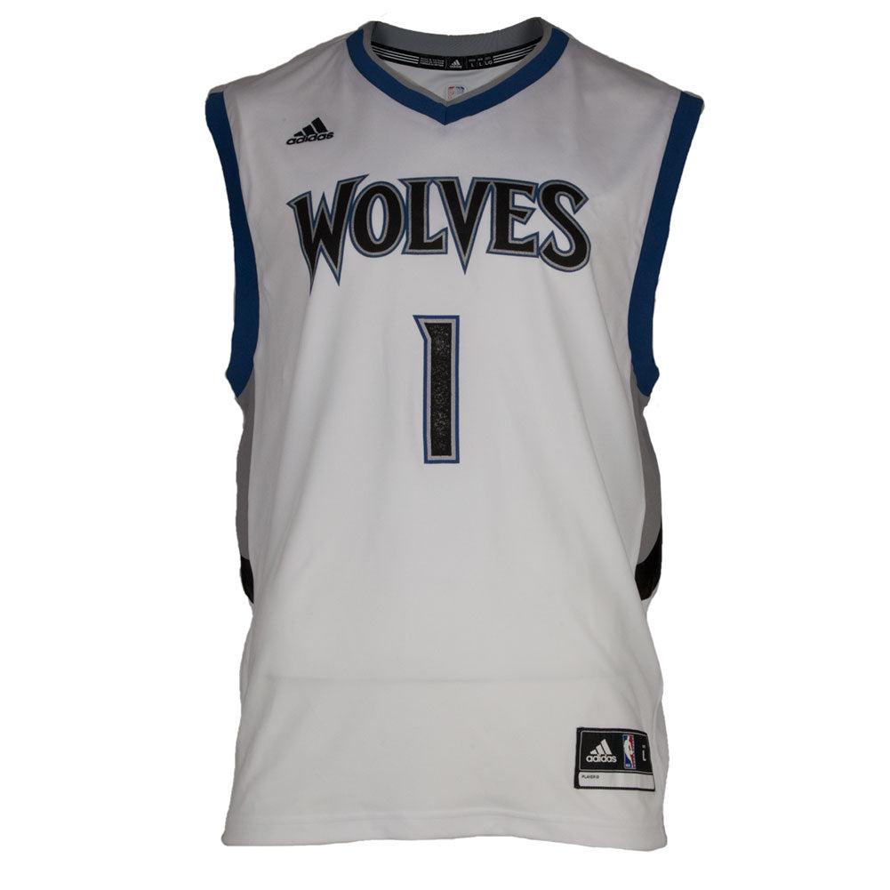 Minnesota Timberwolves - Jones Adidas Home Replica Jersey Men's T-Shirts Minnesota Timberwolves   