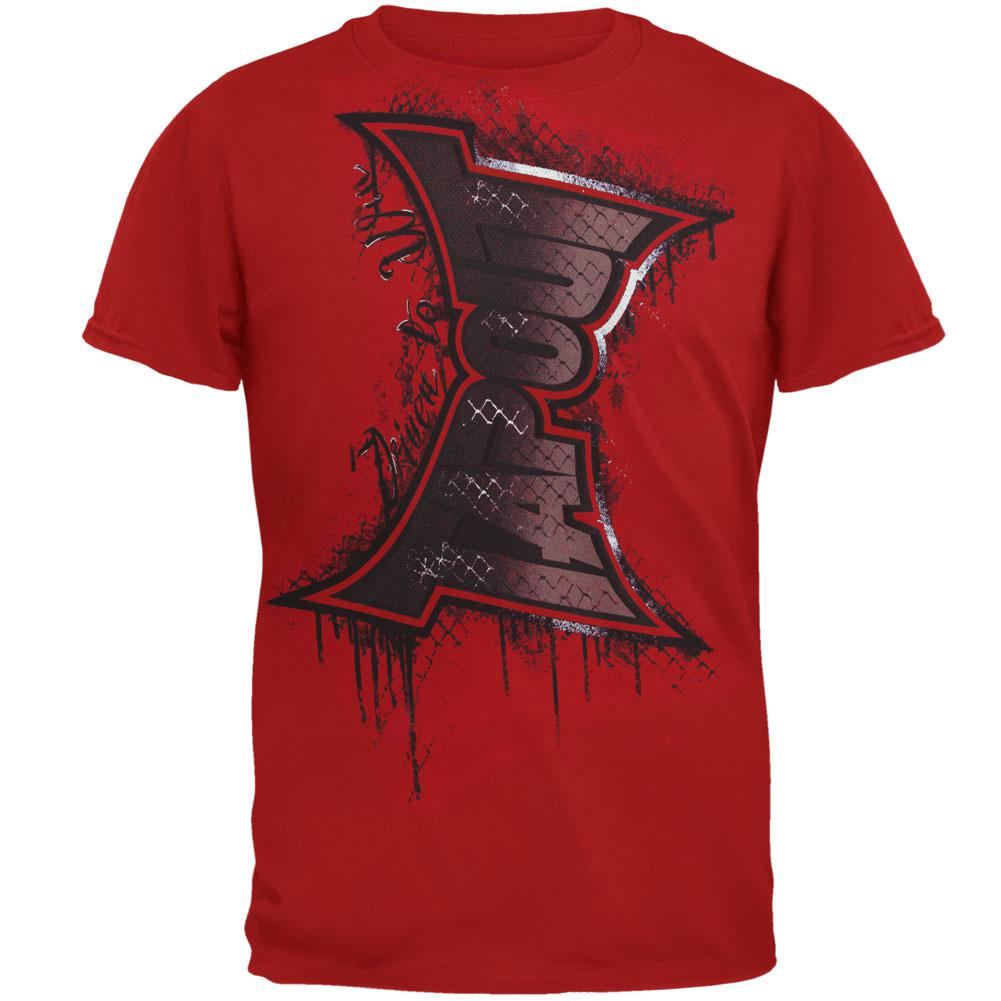 Tapout - Core Out Mens T Shirt Men's T-Shirts TapouT MD Red 