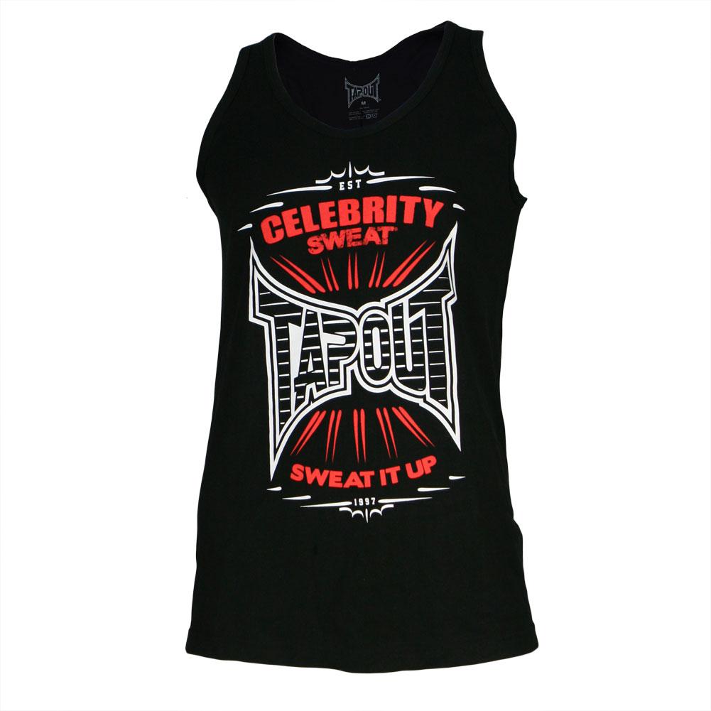 Tapout - Celebrity Sweat Inspiration Mens Tank Top Men's Tank Tops TapouT 2XL Black 