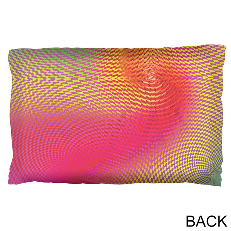 EDM Hypnotic Trance Rainbow Spiral Pillow Case Pill cases Old Glory   