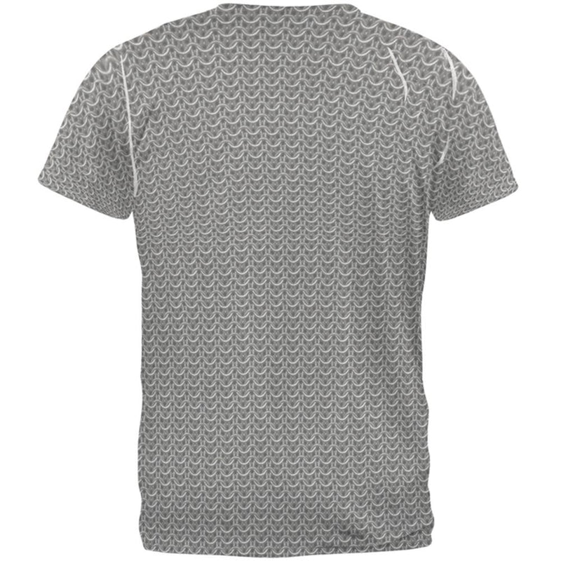 Halloween Chainmail Armor Costume Mens T Shirt Men's T-Shirts Old Glory   