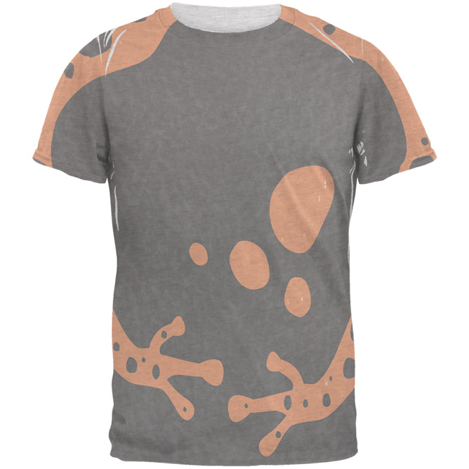 Halloween Costume Orange Banded Poison Dart Frog Costume Mens T Shirt Men's T-Shirts Old Glory 2XL Heather White 