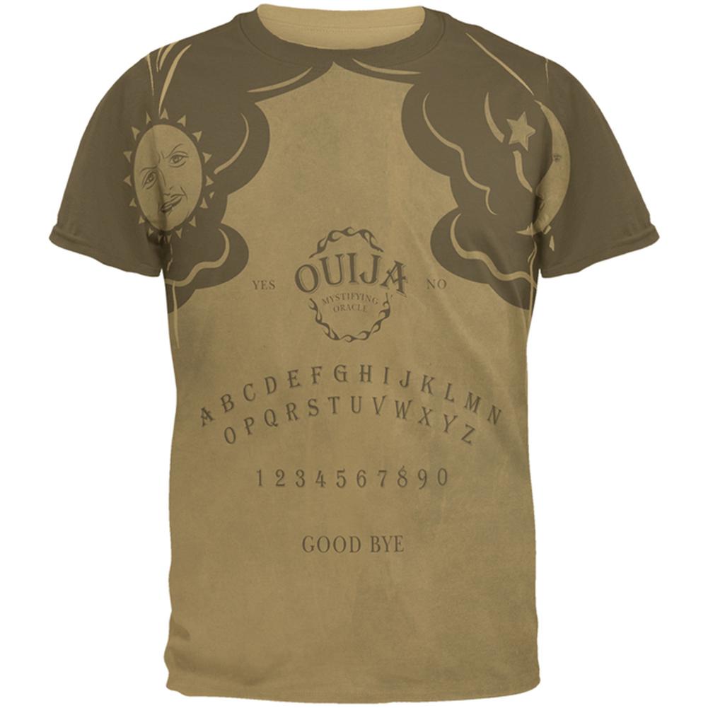 Halloween Ouija Board Costume Mens T Shirt Men's T-Shirts Old Glory 2XL Beige 