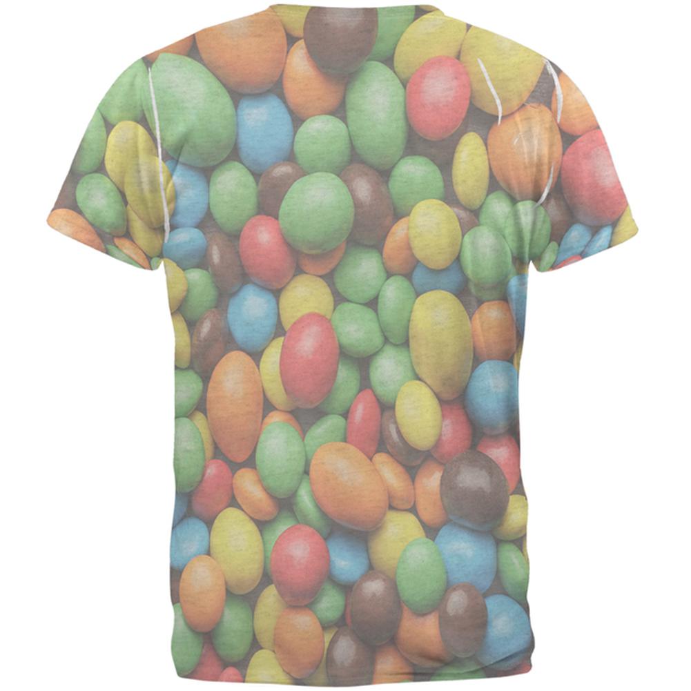 Halloween Candy Coated Chocolate Mens T Shirt Men's T-Shirts Old Glory   