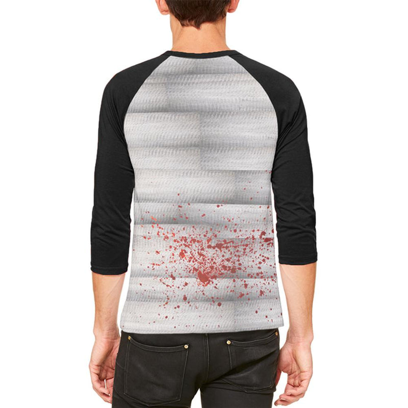 Halloween Bloody Mummy Mens Raglan T Shirt Men's Raglans Old Glory   