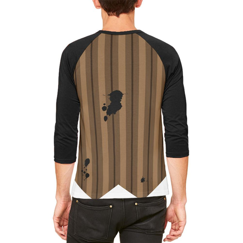 Halloween Costume Steam Punk Engineer Costume Mens Raglan T Shirt Men's T-Shirts Old Glory   