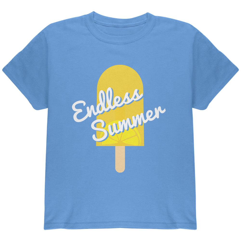 Summer Sun Ice Pop Endless Summer Youth T Shirt Youth T-Shirts Old Glory LG Blue 