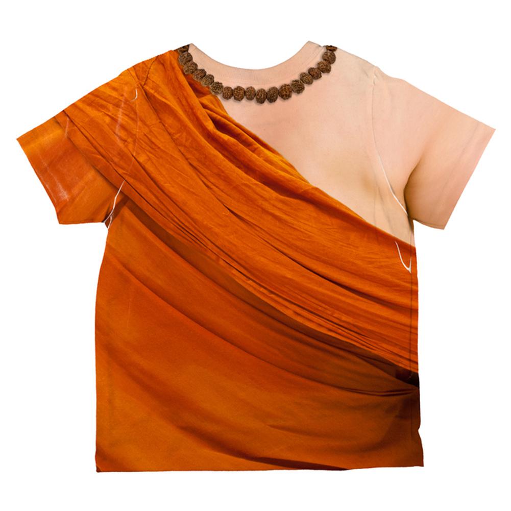 Halloween Costume Buddhist Monk Costume All Over Toddler T Shirt Toddler T-Shirts Old Glory   