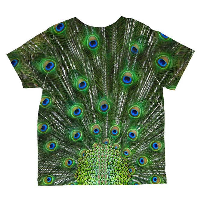 Halloween Costume Peacock All Over Youth T Shirt Costume Youth T-Shirts Old Glory   