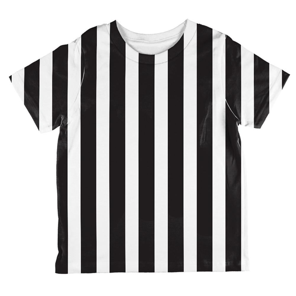 Halloween Referee Costume All Over Toddler T Shirt Toddler T-Shirts Old Glory 2T Multi 