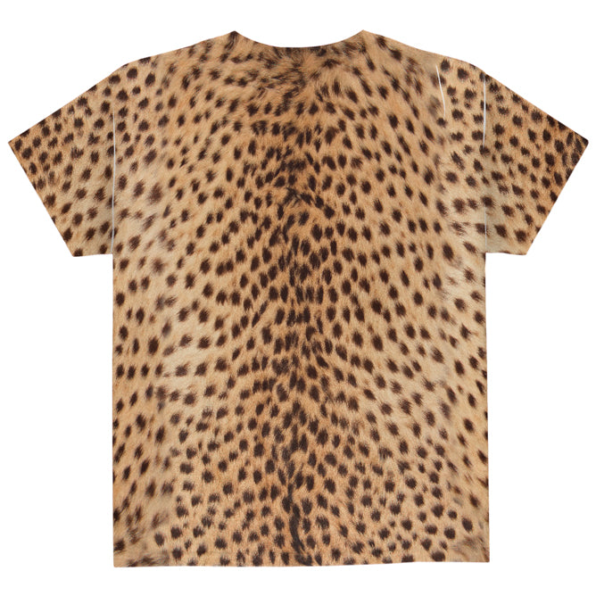 Halloween Costume Cheetah All Over Youth T Shirt Costume Youth T-Shirts Old Glory   