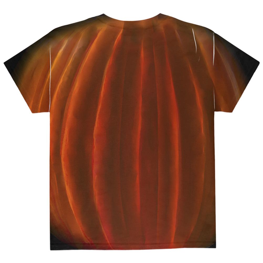 Halloween Costume Scary Jack-O-Lantern Costume All Over Youth T Shirt Youth T-Shirts Old Glory   