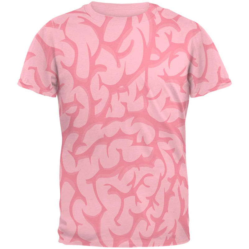 Halloween Big Brain Theory Costume Mens T Shirt Men's T-Shirts Old Glory LG Pink 