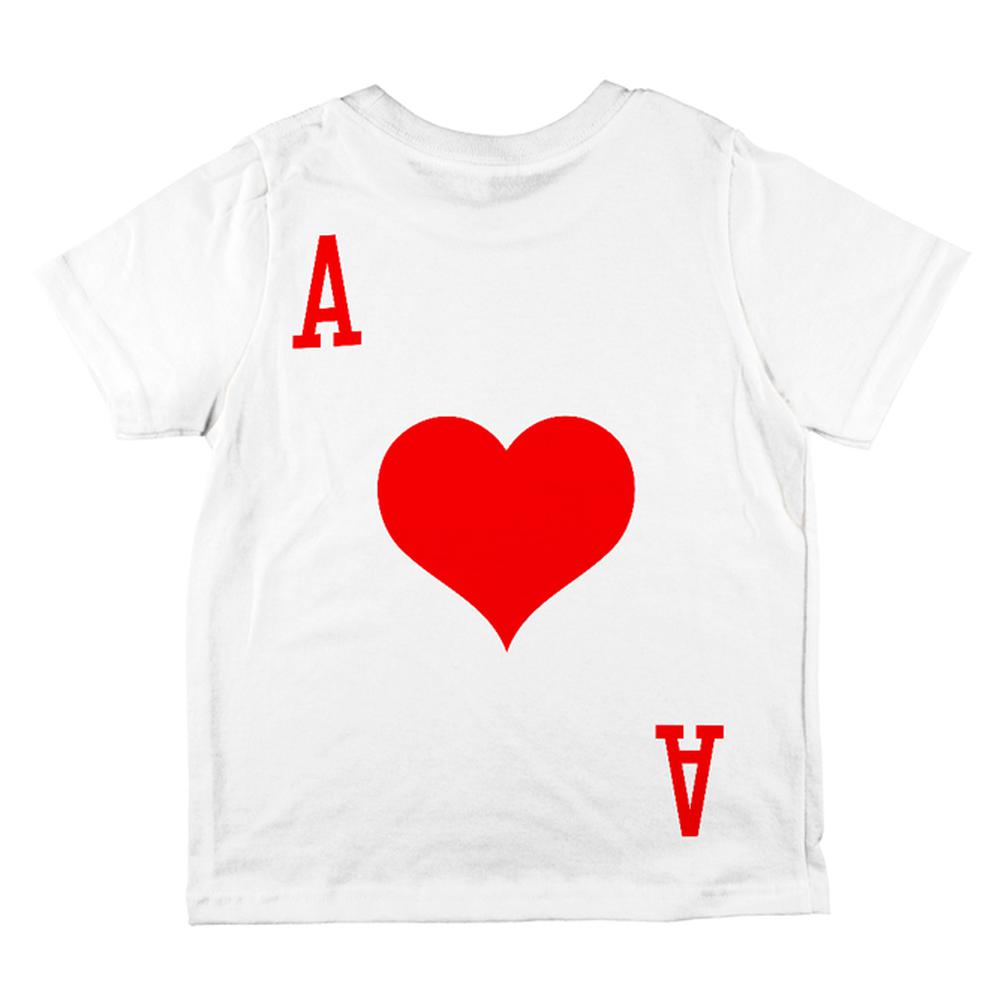 Halloween Ace of Hearts Card Soldier Costume All Over Toddler T Shirt Toddler T-Shirts Old Glory   