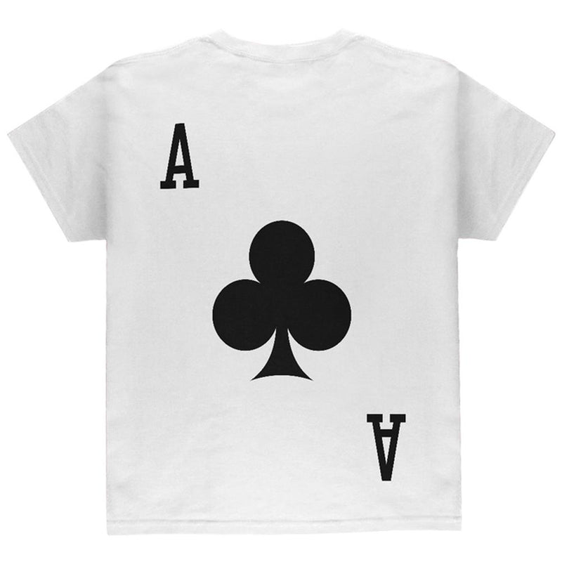 Halloween Ace of Clubs Card Soldier Costume All Over Youth T Shirt Youth T-Shirts Old Glory   