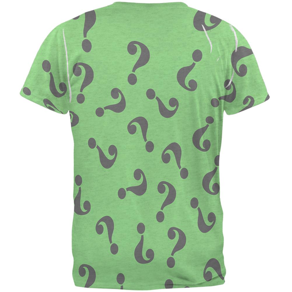 Halloween Riddle Me This Costume Mens T Shirt Men's T-Shirts Old Glory   