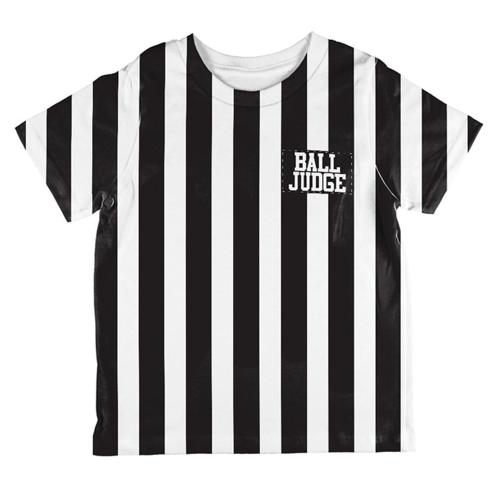 Halloween Costume Deflategate Ball Referee Costume All Over Toddler T Shirt Toddler T-Shirts Old Glory 2T Multi 